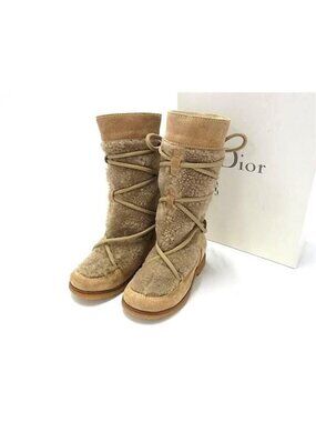 Dior Boa Boots 25 Shoes Kids Brown